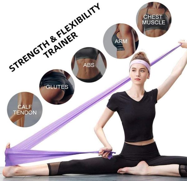 

2020fitness equipment resistance bands latex elastic bands fitness gym strength training workout crossfit rubber sport loop