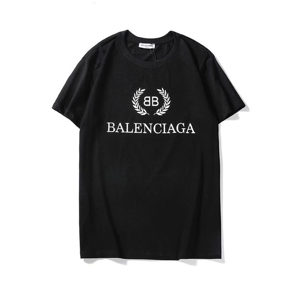 

20ss letter geometric printed monogram fashion t shirt summer breathable tee casual simple men women street short sleeve clothing -3xl a78, Gray