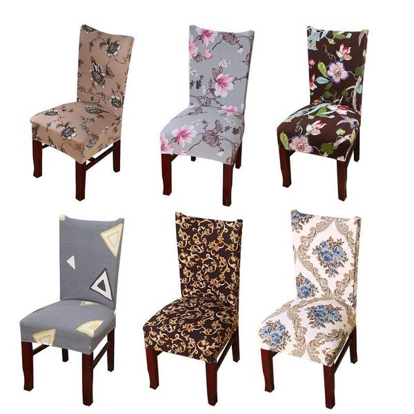 

dreamworld 1pc chair covers spandex brown sliver elastic chair covers american style for chairs wedding dinner restaurant