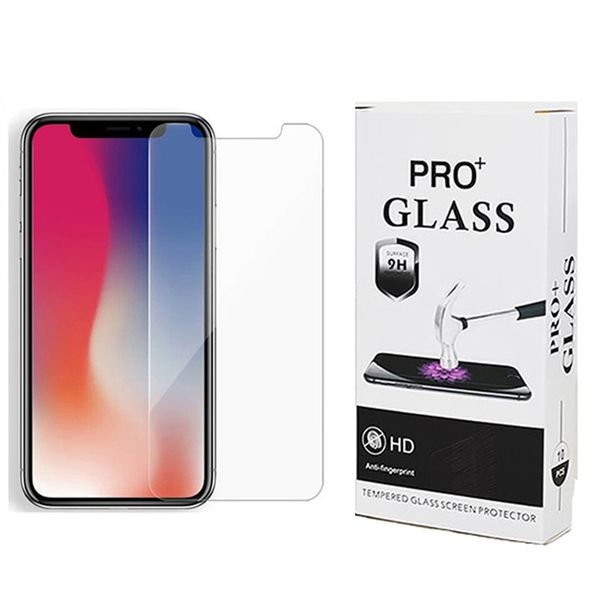 

temper glass film for iphone 11 pro samsung a10e a20 lg stylo 5 k40 screen protector 0.33mm 2 with paper package