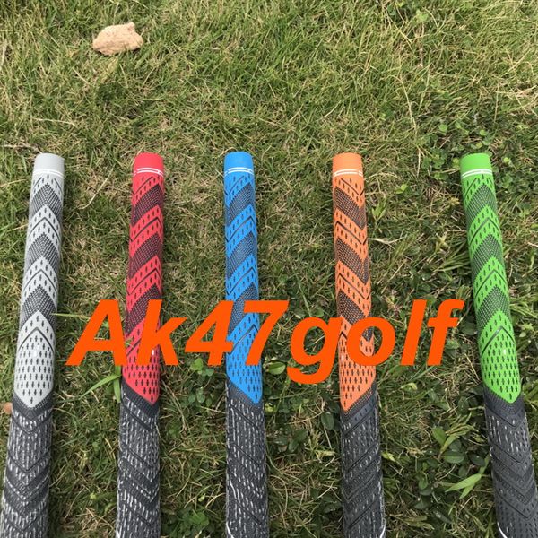 

new golf grips mix 5 colors rubbers multicompound standard/midsize 50/pcs dhl ship golf clubs grips