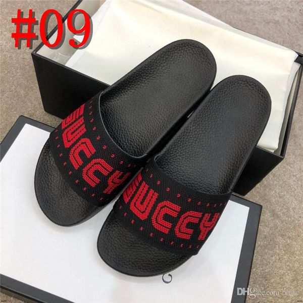

20fw brand men's flip flops genuine leather luxury slippers beach shoes summer outdoor men half sandals lazy casual shoes breathable, Blue;gray