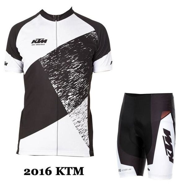 

ktm new style cycling jerseys short bicycle clothing set men wear suit jersey bib shorts mtb bike clothing sport jersey bicycle clothes, Black;red