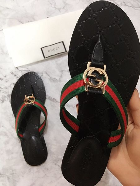 

2020 rihanna leadcat suede slippers sandals luxury slide summer fashion wide flat slippery sandals slipper flip flop size 35-46, Black