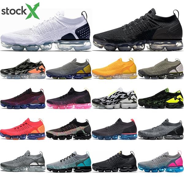 

2020 fly 3.0 knit 2.0 triple black cinder men running shoes zebra earth womens breathable designer sports sneakers mens trainers 36-45