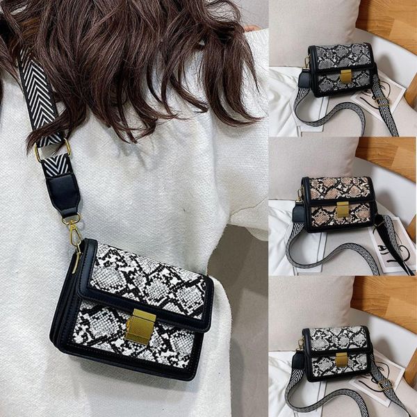 

women shoulder bags crossbody bag for women ladies trend classic serpentine wild messenger handbag shoulder bag blosa #js5