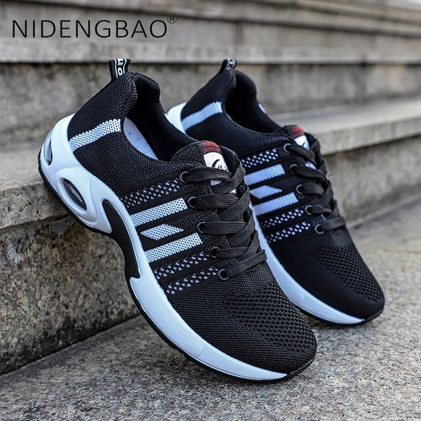 

men sneakers outdoor mesh breathable sport running shoes for male lightweight sneakers walking causal shoes size 39-44