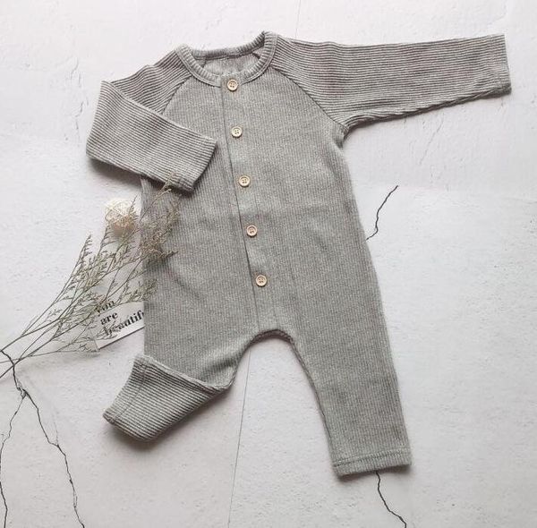 

2019 romper newborn boy toddler girl winter clothes knitted kids clothings y200320, Blue