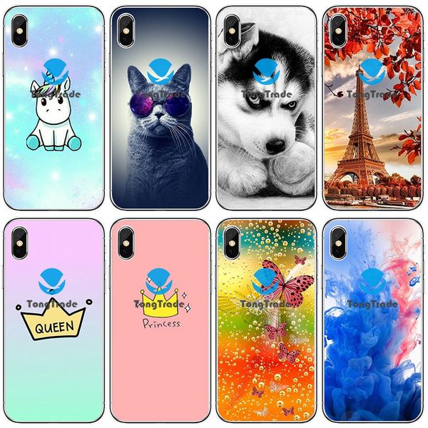 

[tongtrade] soft silicone tpu case for apple iphone 11 pro max x xs 8 7 6 5 4 samsung s10 cartoon animal huawei mate 30 20 x pro 5g rs case