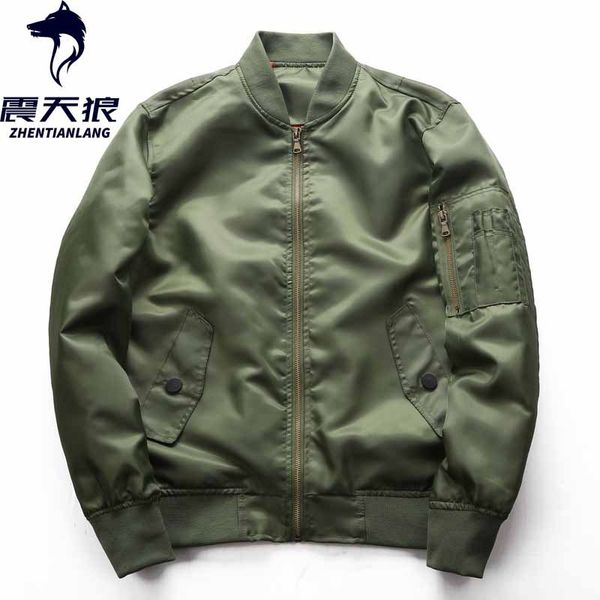 

лавсана бейсбол ma-1 flight jacket men костюм тонкий локомотив, Black;brown