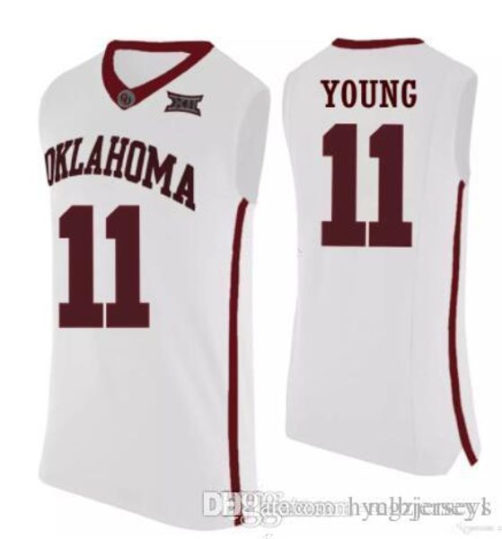 

#trae young 2017-18 university retro stitched sewn basketball jerseys customize any number and name xs-6xl vest jerseys, Black;blue