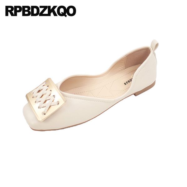 

women flats korean  spring autumn lightweight shoes china comfortable slip on large size square toe ladies 2019 chinese, Black