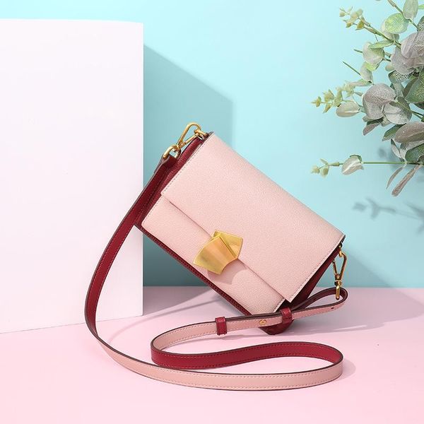 

belle2019 genuine leather small ck oblique satchel guangzhou woman package bag