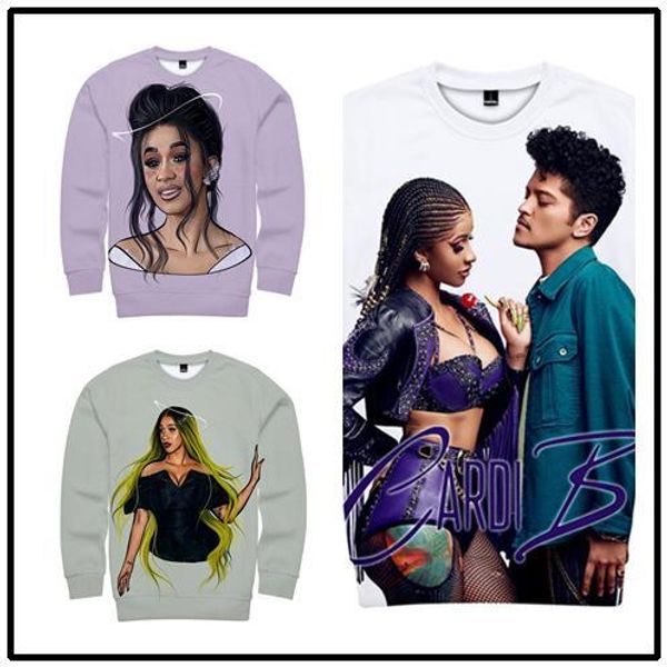 

designer hoodies fashion crew neck long sleeve pullover hoodies rapper singer ladies clothing cardi print womens, Black