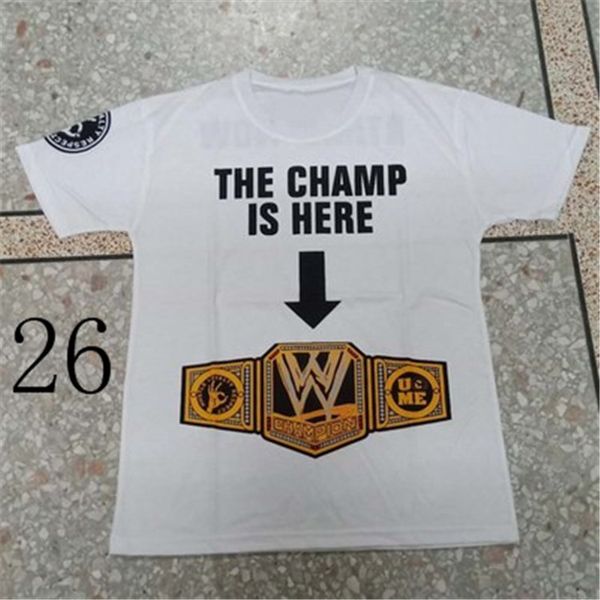 

short graphic tee cute ofwwe edge rated r superstar official retro men john cena t-shirt t26, White;black