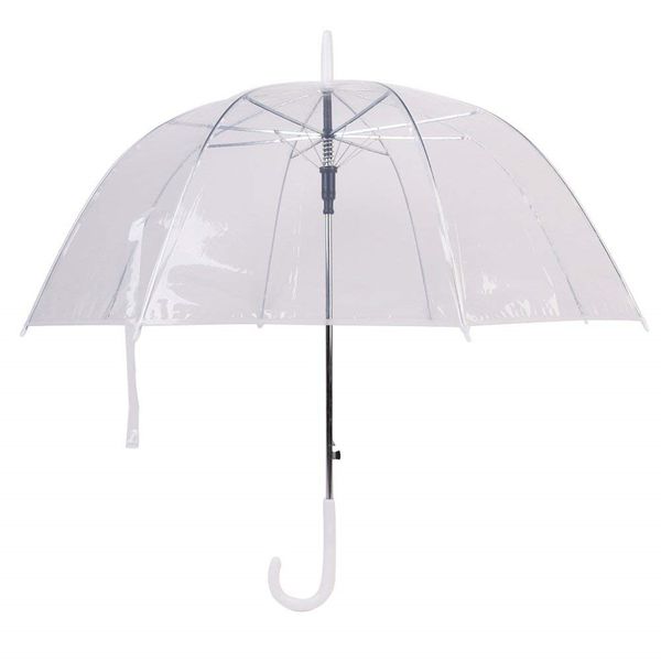 

clear cute bubble deep dome umbrella wind resistance arch umbrella transparent mushroom shaped weeding decoration party parasol waterproof