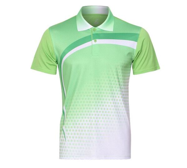 

2018 badminton shirt man , fast dry sport tennis shirts , table tennis shirts ,badminton t-shirt ,tennis wear dry-cool t-shirts, White;yellow