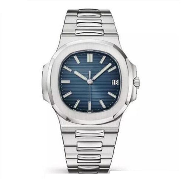 

Nautilu watch men automatic luxury watche 5711 ilver trap blue tainle men mechanical orologio di lu o wri twatch date chrono
