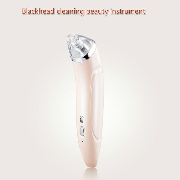 

electric acne remover point noir blackhead vacuum extractor tool facial comedo suction pore cleaner 4 replaceable suction heads