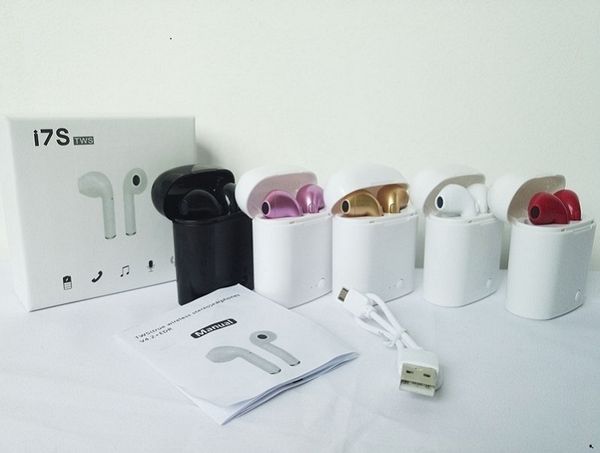 

Double ear i7 i7 tw twin bluetooth wirele earphone v5 0 with charger dock earbud headphone for android am ung ony mart phone