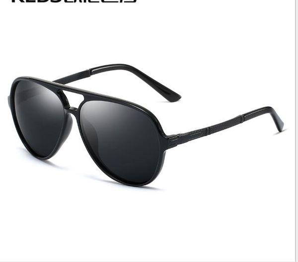 

ultra light men's polarized sunglasses fashion classic sports toad mirror ultraviolet-resistant driving sunglasses, White;black