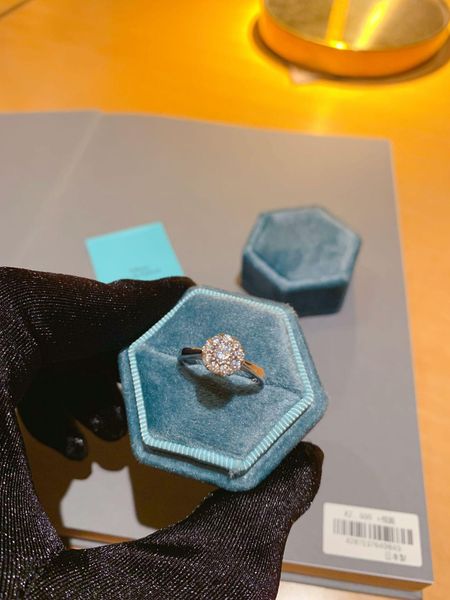 

mossane бриллиантового кольца customized женщина s925 серебряные обручальные кольца, Slivery;golden