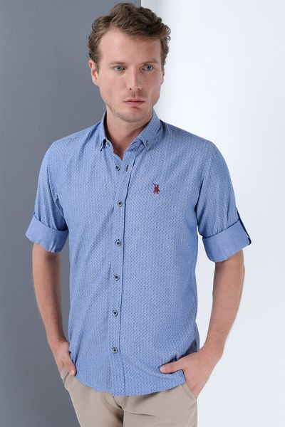 

g685 dewberry shirt -dark blue, White;black