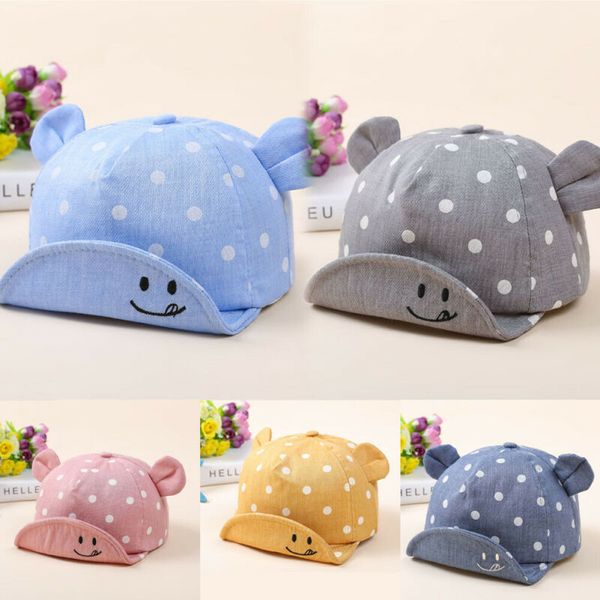 

kids baby boy girl sunhat beret toddler cap bucket sun cap summer baseball hat bonnet pgraphy props, Yellow