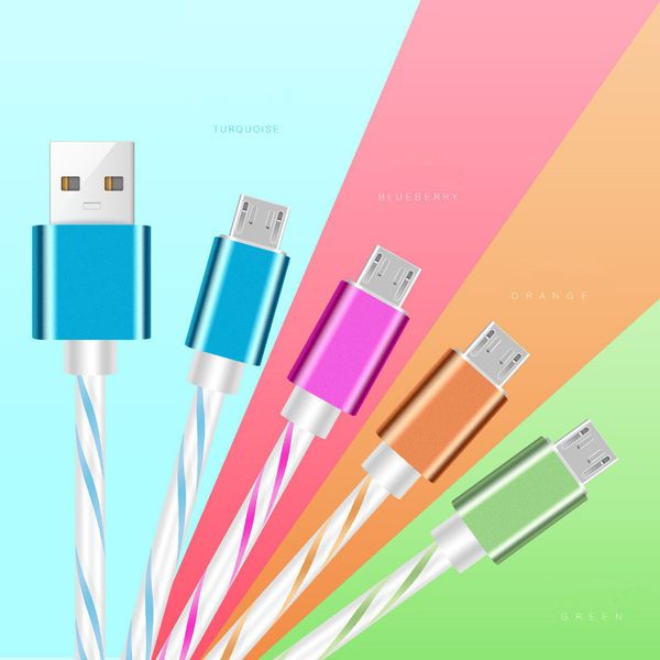 

Rainbow colorful jelly charging cable 1m 3ft 2a phone u b cable for android mart phone