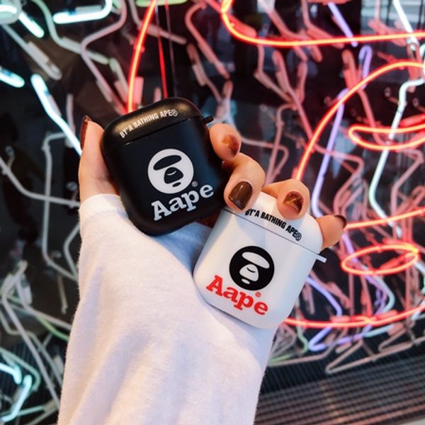 

новый дизайн высокого качества airpod беспроводная гарнитура bluetooth протектор роскошный дизайнер apple airpods 1-2 комплексная защита 02