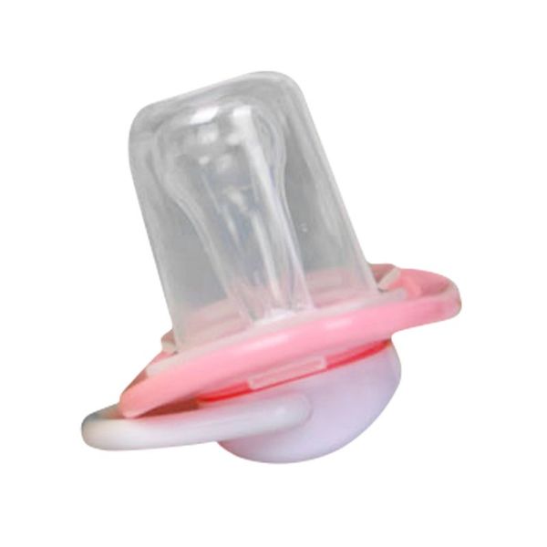 

dynamic orthodontic pacifier translucent silicone baby toddler soother nipples new