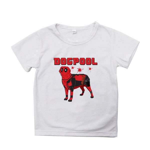 

new dog print boys tshirts 2019 summer kids clothes baby boy girl t-shirt casual short sleeve girls teen toddler camisetas, Blue