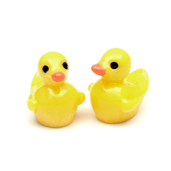 

15pcs mixed cute duck resin decoration crafts flatback cabochon embellishments for scrapbooking beads diy accessories