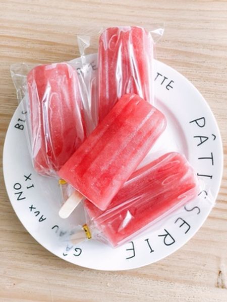 

50pcs/lot craft ice cream sticks 6.5cm wooden pop popsicle sticks natural wood cake tools kids handwork art crafts