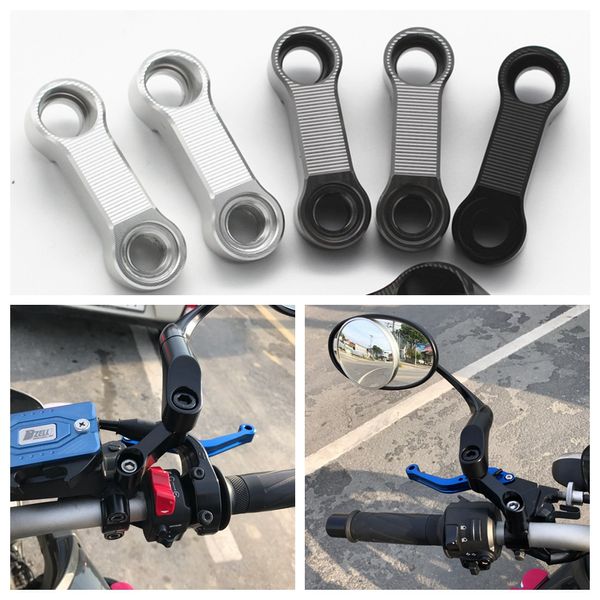 

motorcycle mirror riser extenders spacers extension adapter adaptor for cb1000r cb600f hornet cb600 cb900 cb1300sf cb750 cb400