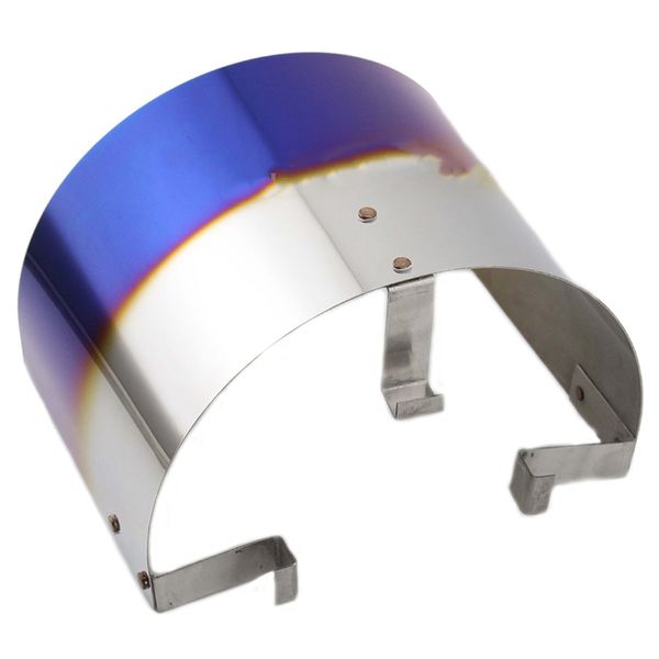 

neo racing car cold air intake cone sport air filter cover heat shield for 2.5 inch-5 inch neck