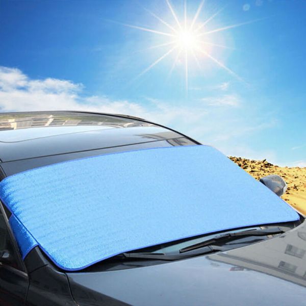 

1pc automotive windshield cover windscreen protection aluminum foil snow winter window guard screen replacement accessories part