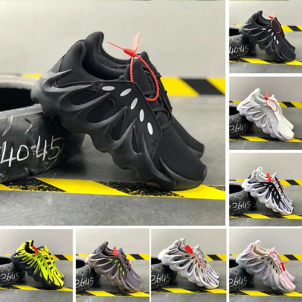 

2020 451 v2 kanye west 3m volcano wave runner mens running shoes 451s men women fluorescent 451 sports outdoor sneakers 36-45