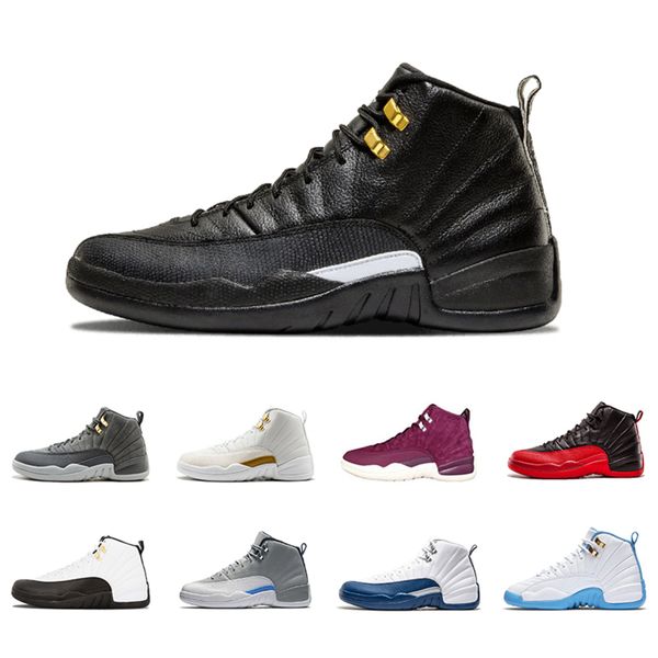 

12 12s мужчины баскетбол обувь белый flu game gs бароны wolf gray gym red taxi playoffs gamma французский синий спортивный тапок