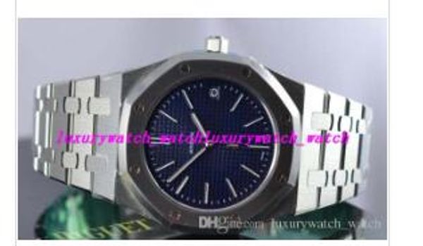 

2 стиля роскошные часы 39 мм 15202st. oo.1240st. 01 синий циферблат 39 мм механизм с автоподзаводом и кварцевый механизм мужские часы мужски, Slivery;brown