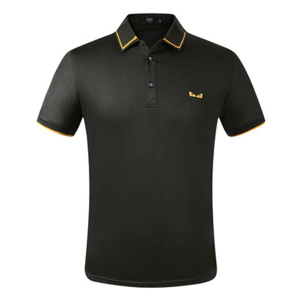 

designer mens polos shirts summer luxury polos for men soft t-shirts striped embroidery brand casual mens solid clothing -3xl2, White;black