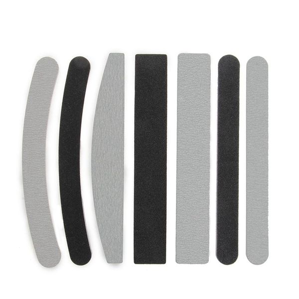 

7x lime straight curve 100/180 for the reconstruction of nail art, Silver