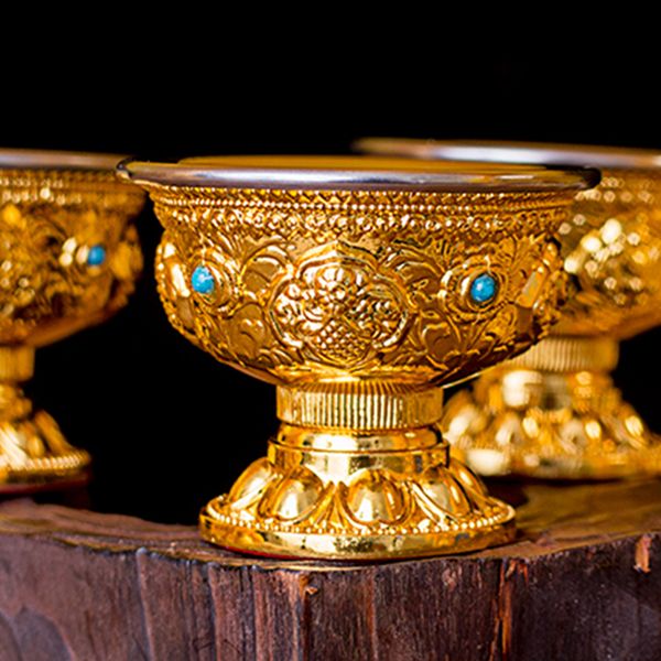 

alloy fruit bowl buddhist temple decoration religious ceremonial plate