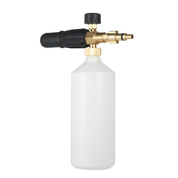 

adjustable foam lance 1l bottle snow foam nozzle injector soap foamer for lavor pressure car washer
