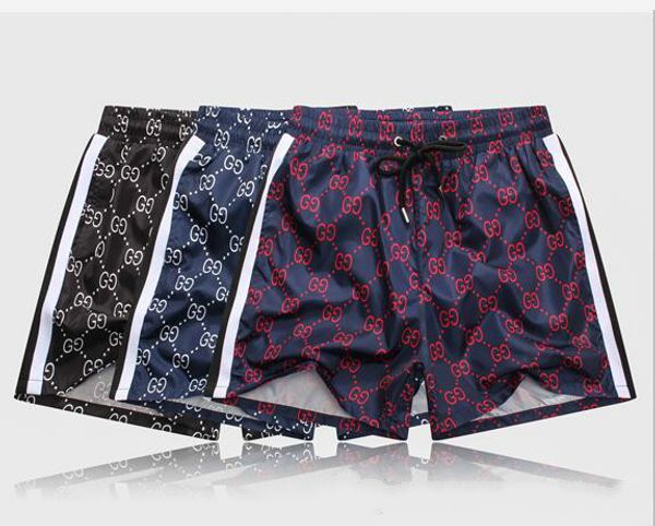 

new board shorts mens summer beach g shorts pants high-quality swimwear bermuda male letter surf life men swim tiger designer shorts, White;black