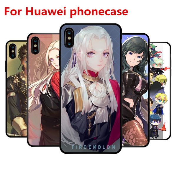 

fire emblem three houses soft phone case cover for huawei p10 20 30 mate honor 8 9