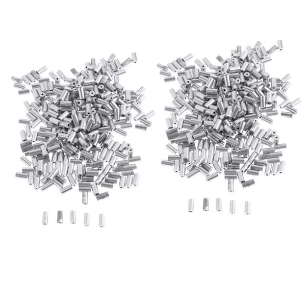 

200 pieces fishing single barrel aluminium