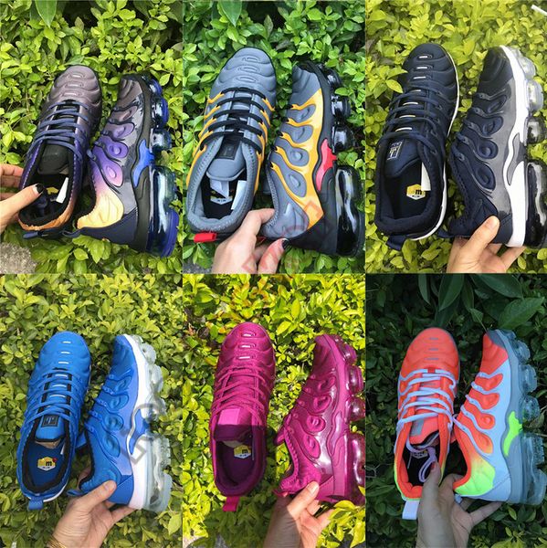 

Best Quality 2019 Mens Shoe Sneakers TN Plus Breathable Cusion Mens Running Shoes Designer Trainer Casual Sneakers US5.5-11 zapatos