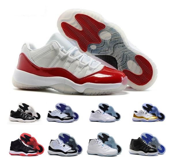 

new 11 11s basketball shoes men women high low le blue low retro bred concord 23 45 infrared 72-10 bred cap and gown gym red j11 sneakers