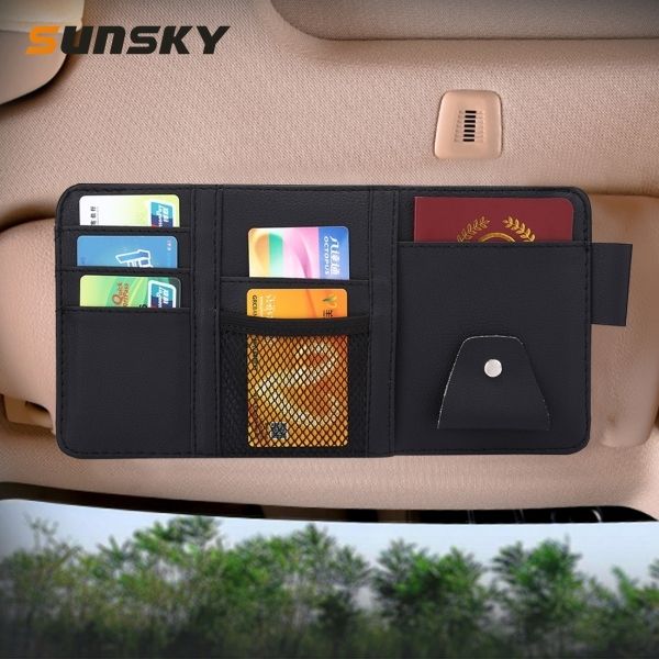 

автомобильные cd коробка карточки универсальный автомобильный солнцезащитный козырек картонов tissue box cd case для хранения карты держател